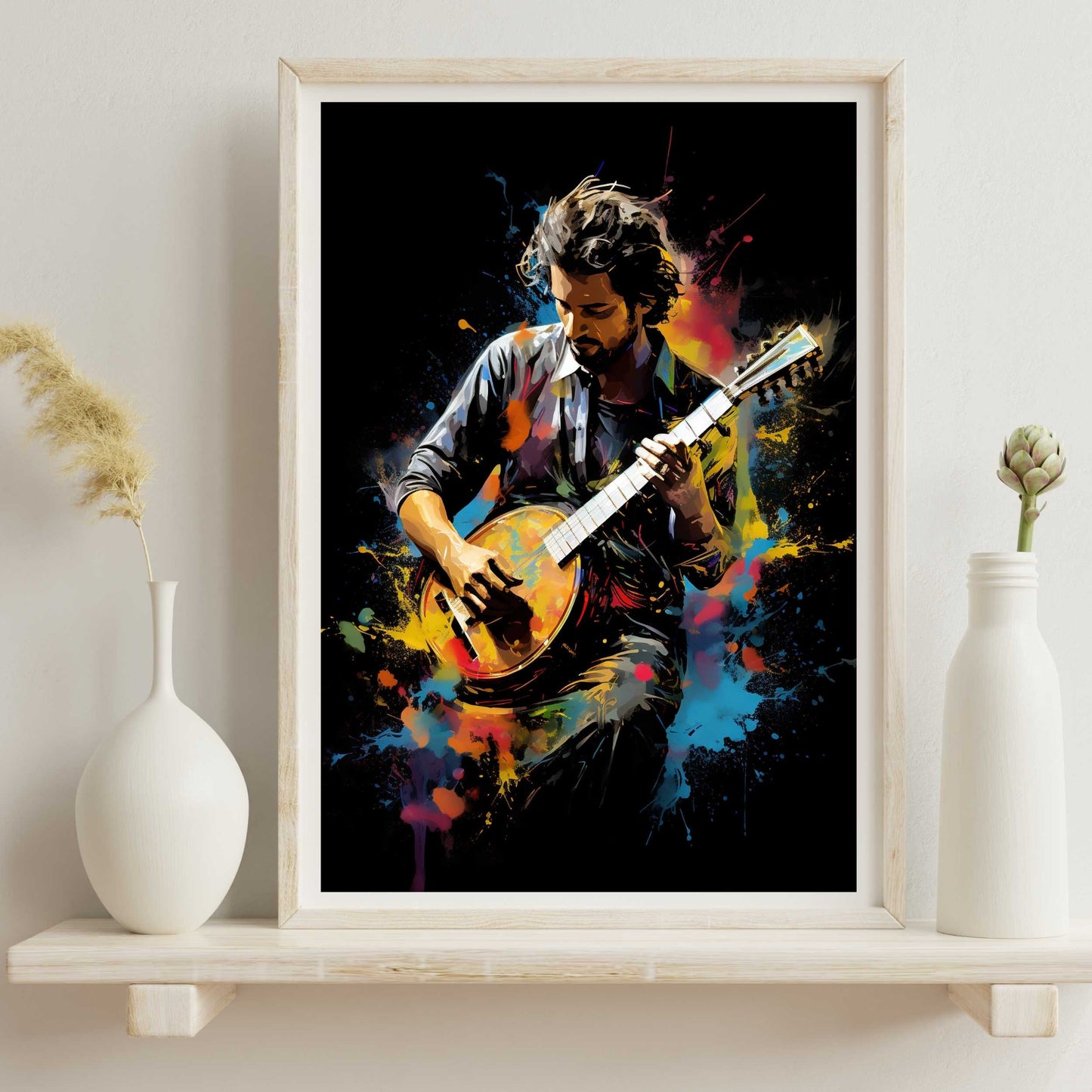 Male Guitarist 2 Poster | S01