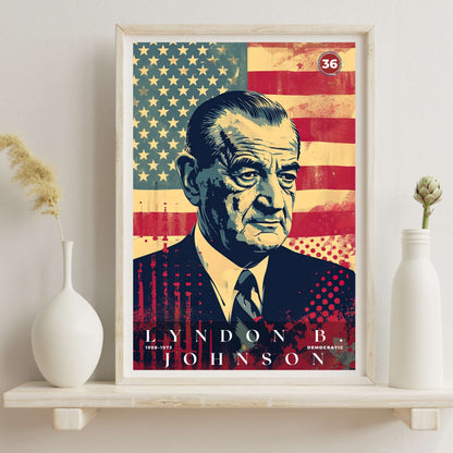 Lyndon B Johnson Poster | S05