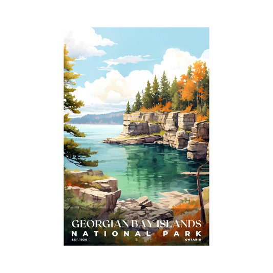 Georgian Bay Islands National Park Poster | S08