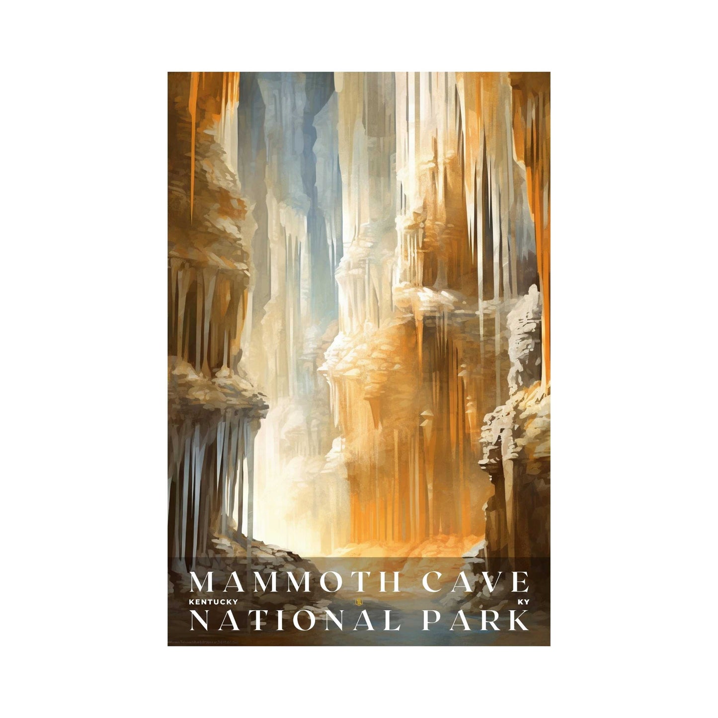 Mammoth Cave National Park Poster | US Travel | S01