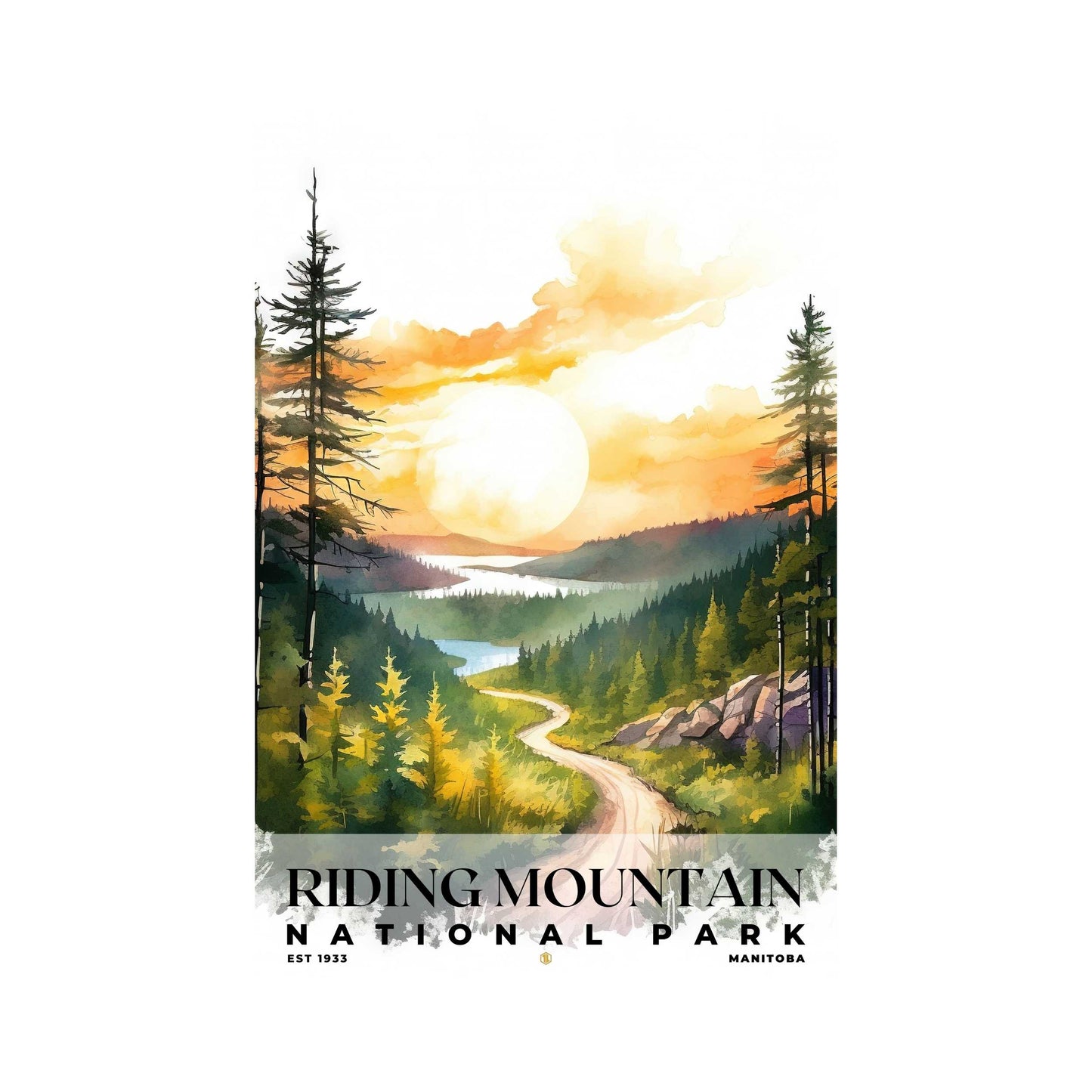 Riding Mountain National Park Poster | S04