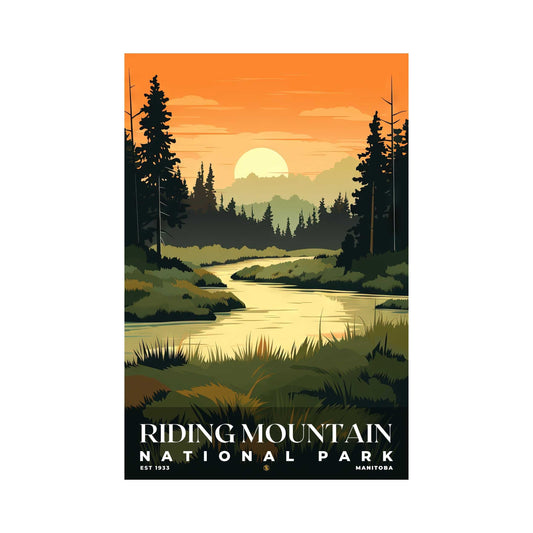 Riding Mountain National Park Poster | S05