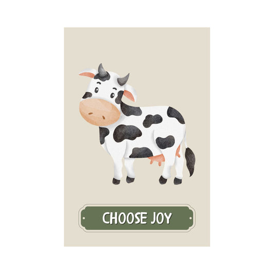Choose Joy Cow Poster | S01