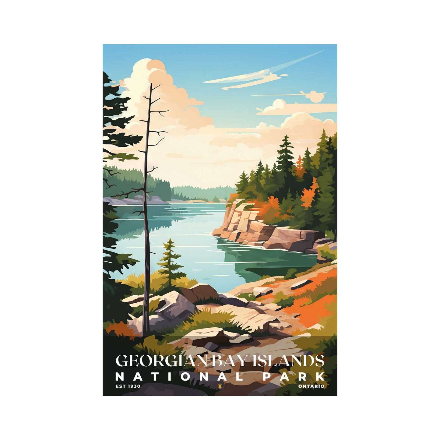 Georgian Bay Islands National Park Poster | S05