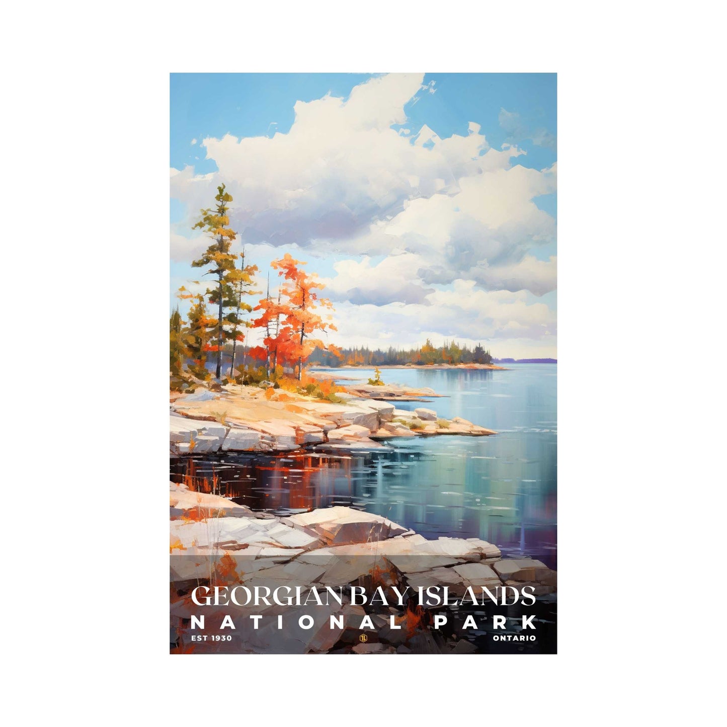 Georgian Bay Islands National Park Poster | S06