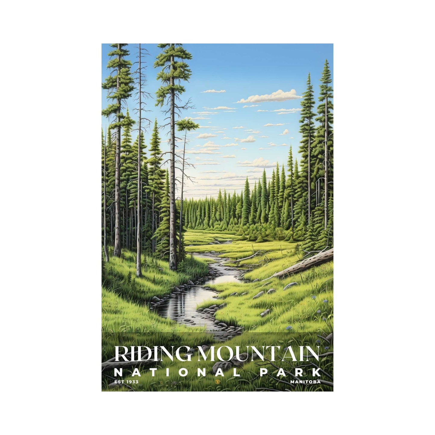 Riding Mountain National Park Poster | S02