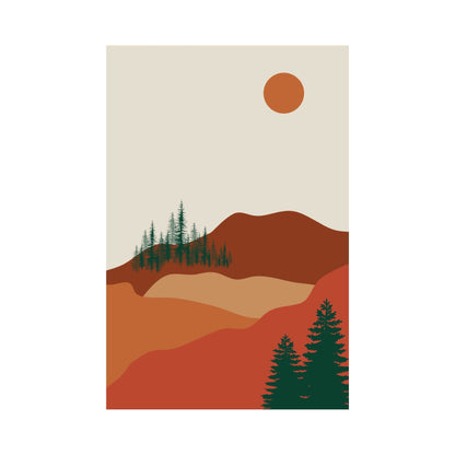 Boho Landscape Poster #33 | S01