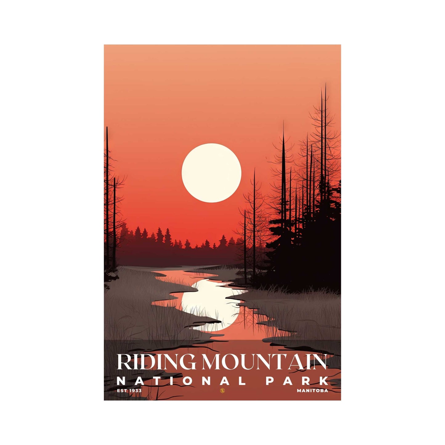 Riding Mountain National Park Poster | S03