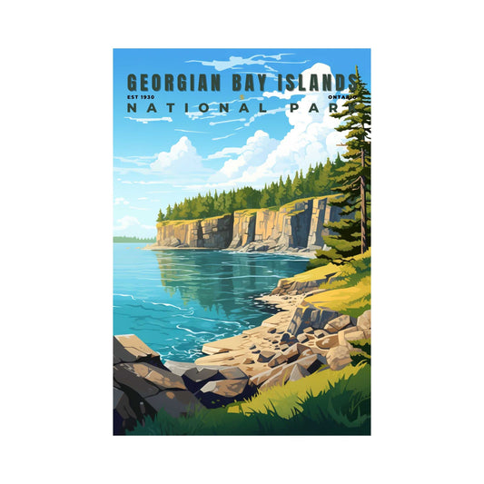 Georgian Bay Islands National Park Poster | S01