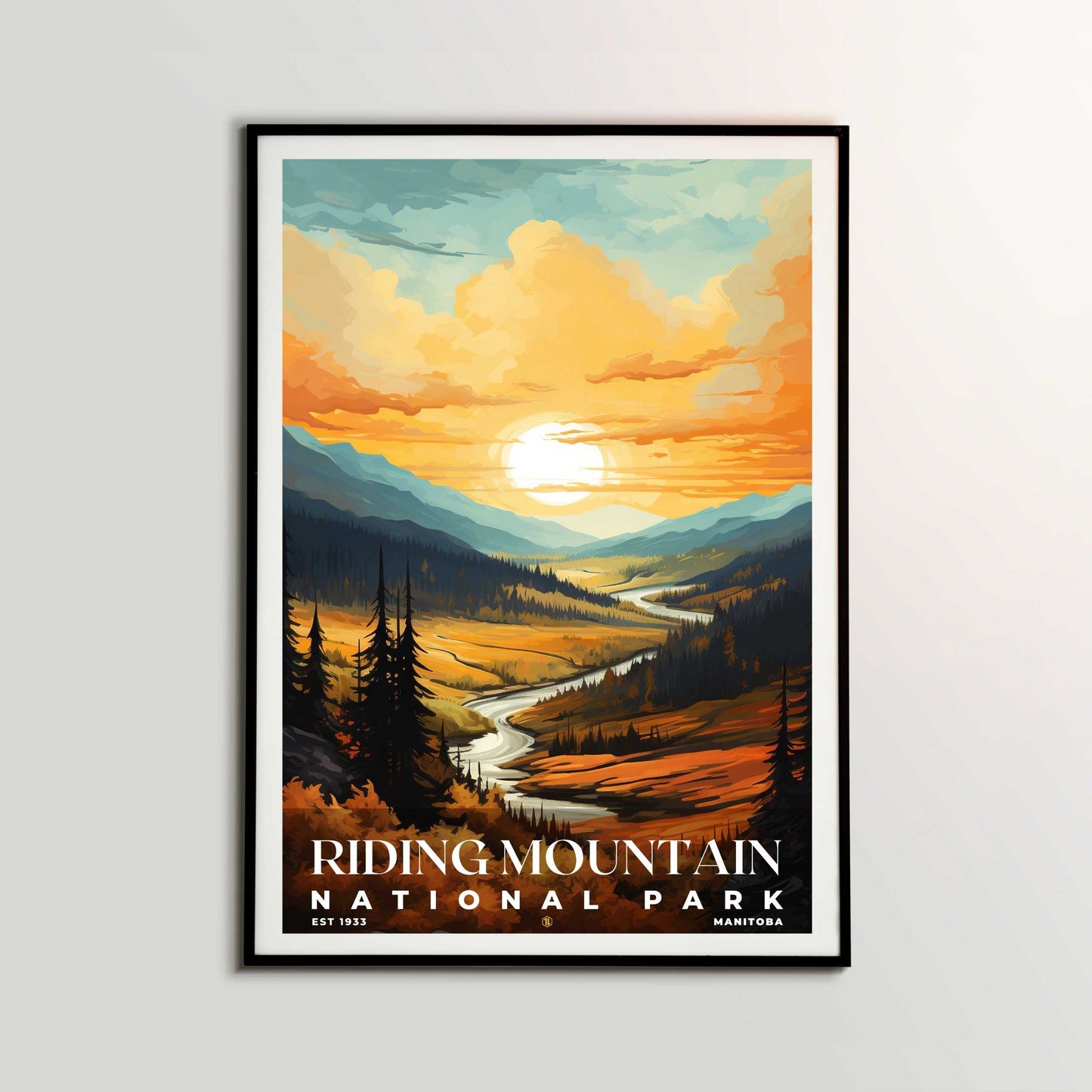 Riding Mountain National Park Poster | S06