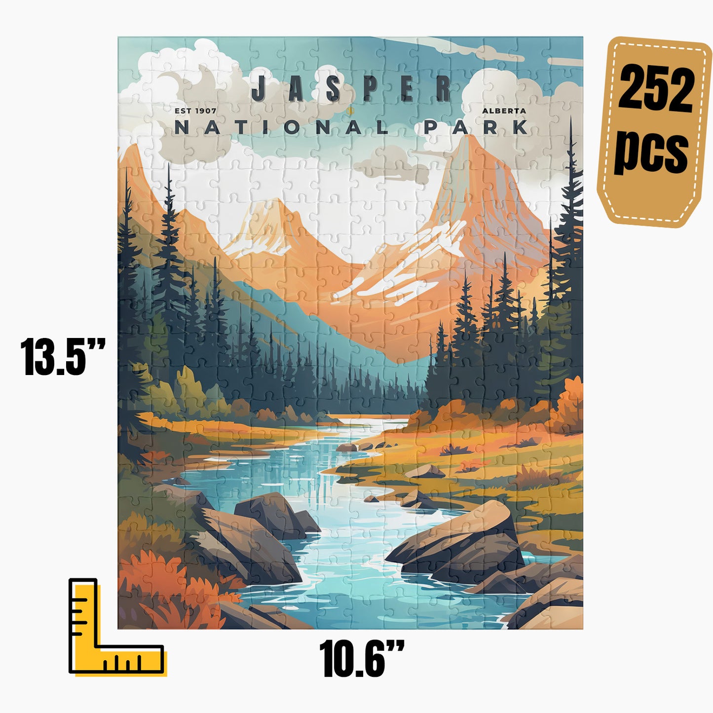 Jasper National Park Puzzle | S01