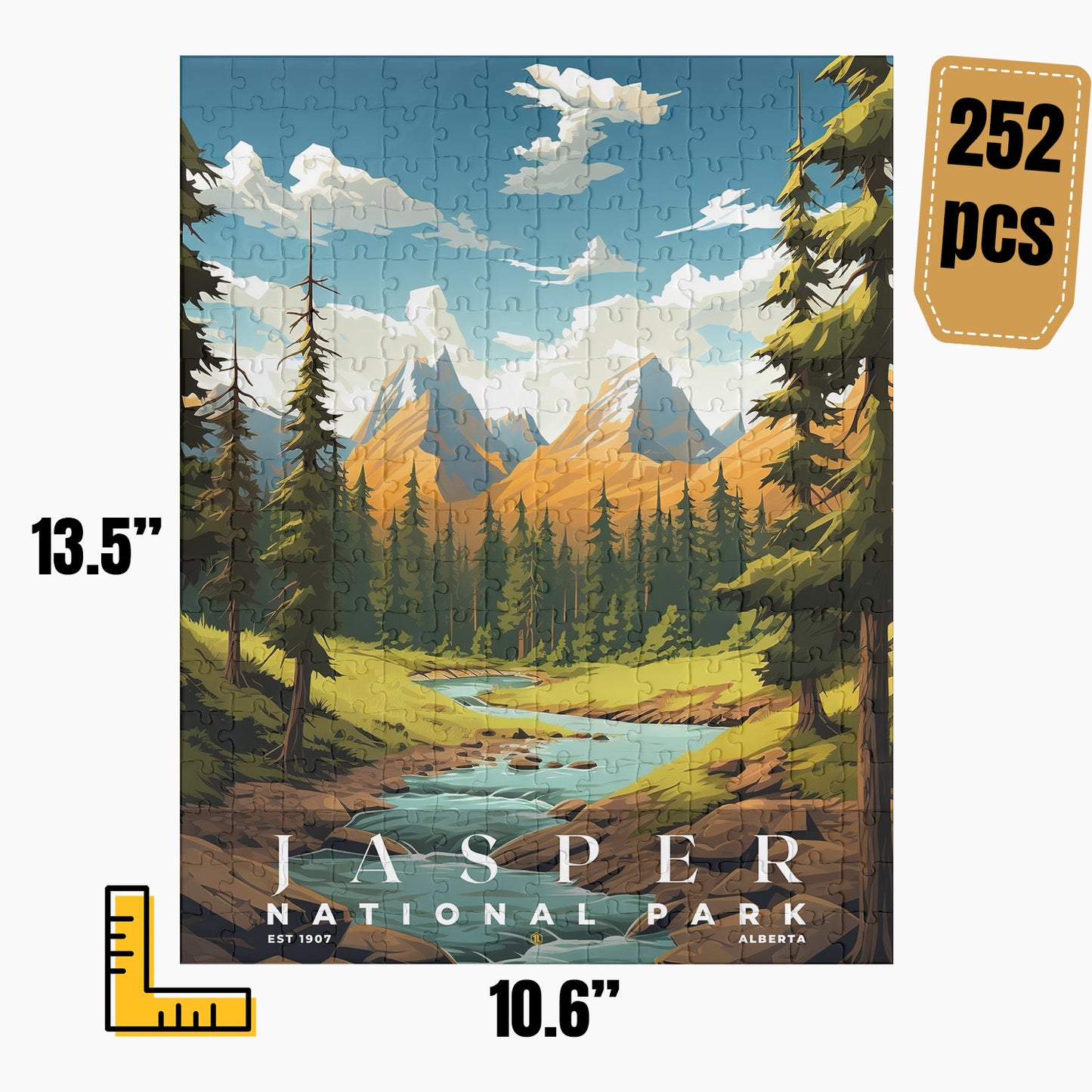 Jasper National Park Puzzle | S07