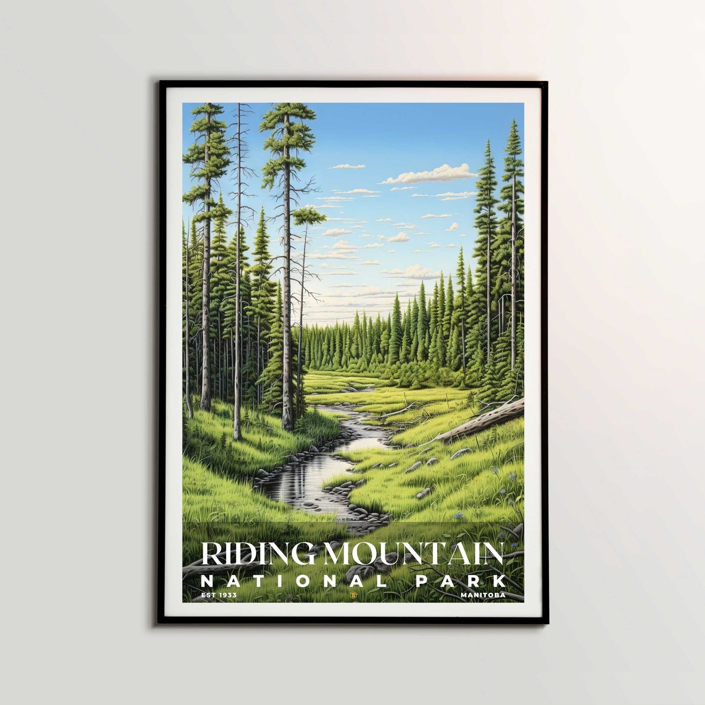 Riding Mountain National Park Poster | S02