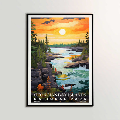 Georgian Bay Islands National Park Poster | S09