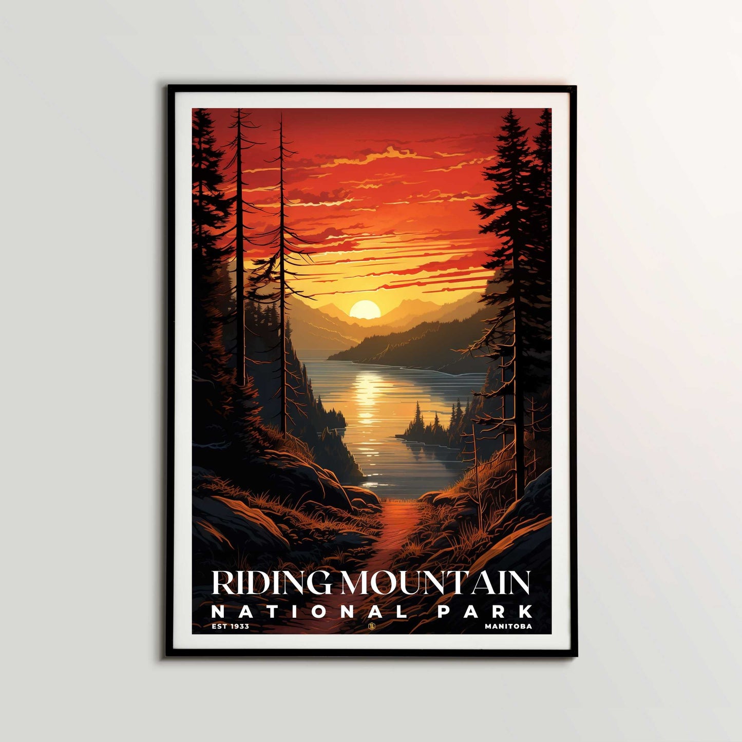 Riding Mountain National Park Poster | S07