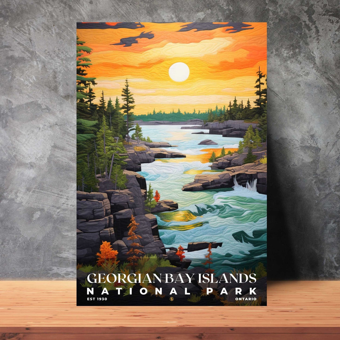 Georgian Bay Islands National Park Poster | S09