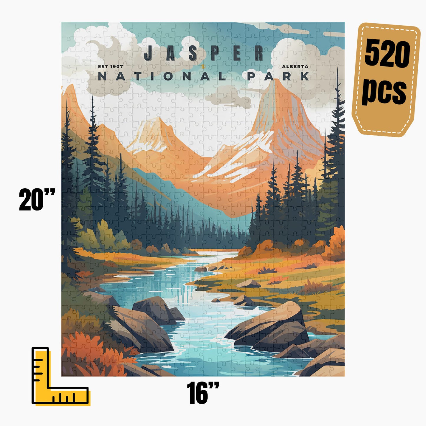 Jasper National Park Puzzle | S01