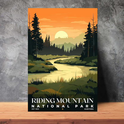 Riding Mountain National Park Poster | S05