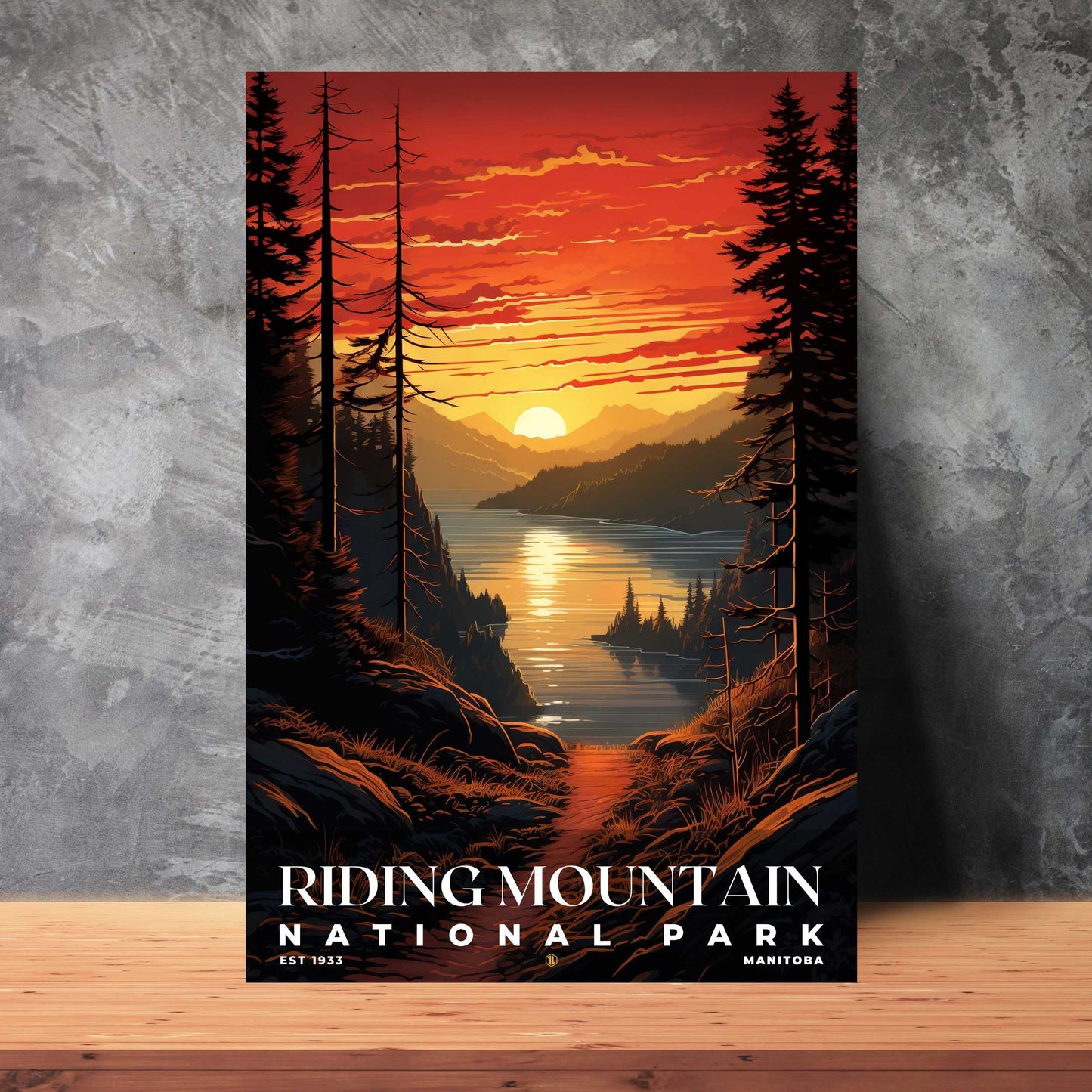 Riding Mountain National Park Poster | S07