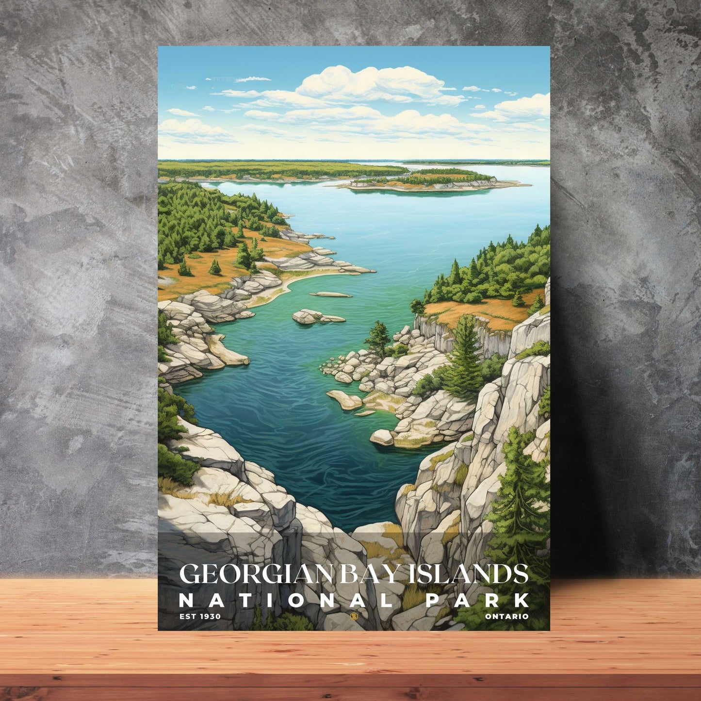 Georgian Bay Islands National Park Poster | S02