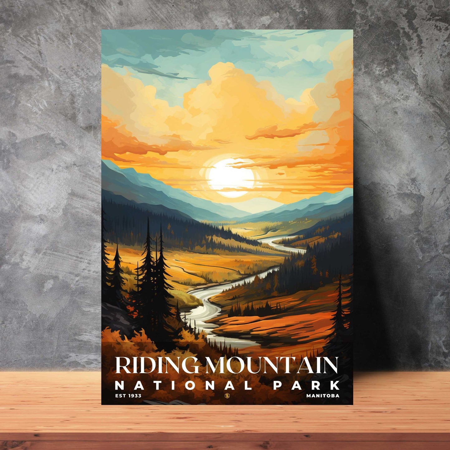 Riding Mountain National Park Poster | S06