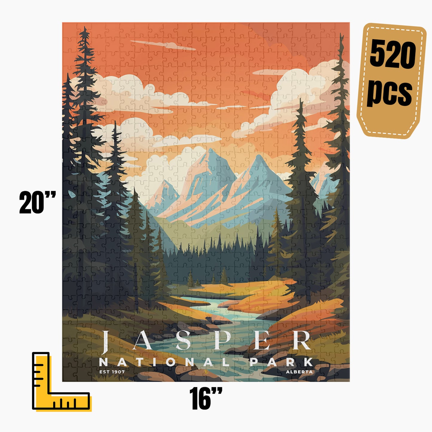 Jasper National Park Puzzle | S05