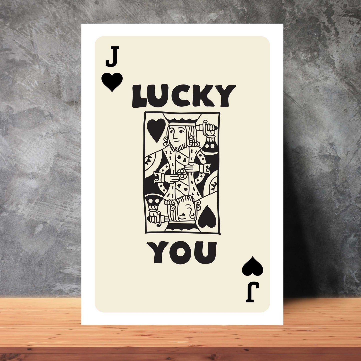 Lucky You Jack of Spades Poster