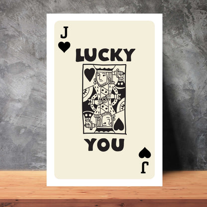 Lucky You Jack of Spades Poster