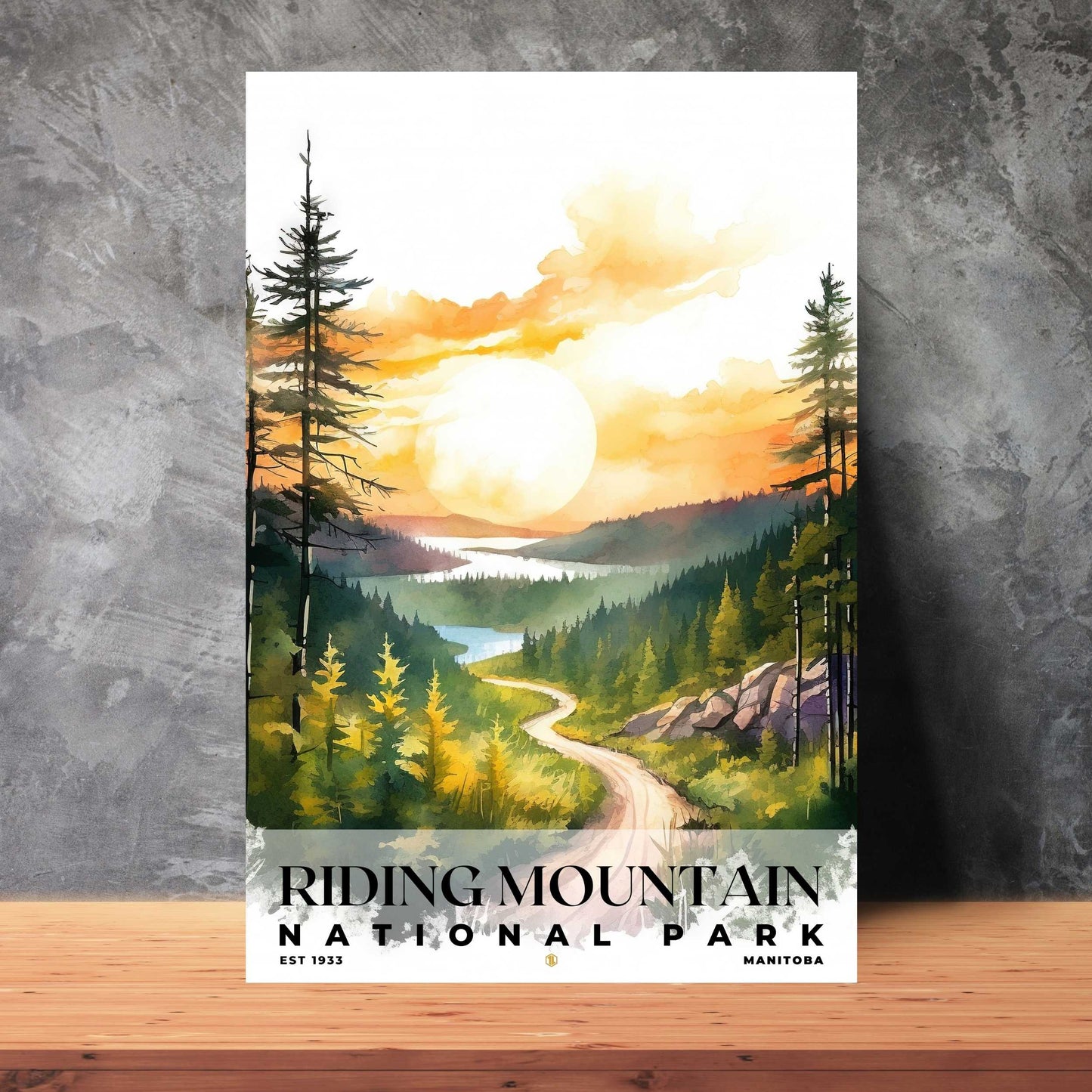 Riding Mountain National Park Poster | S04