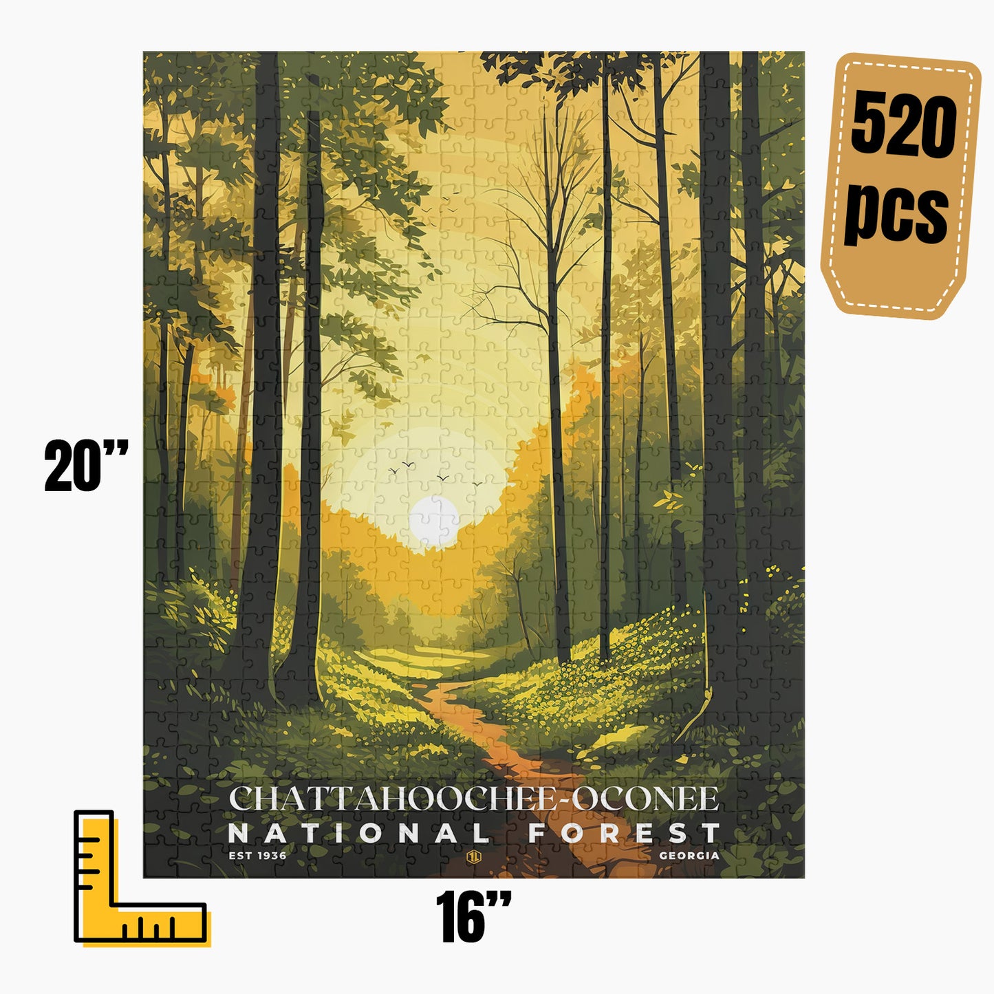 Chattahoochee-Oconee National Forest Puzzle | S01
