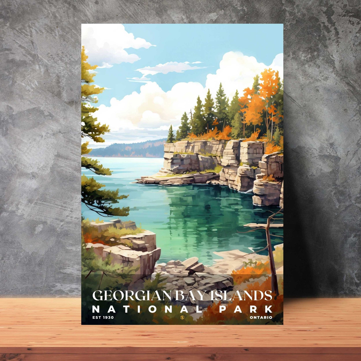 Georgian Bay Islands National Park Poster | S08