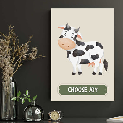 Choose Joy Cow Poster | S01