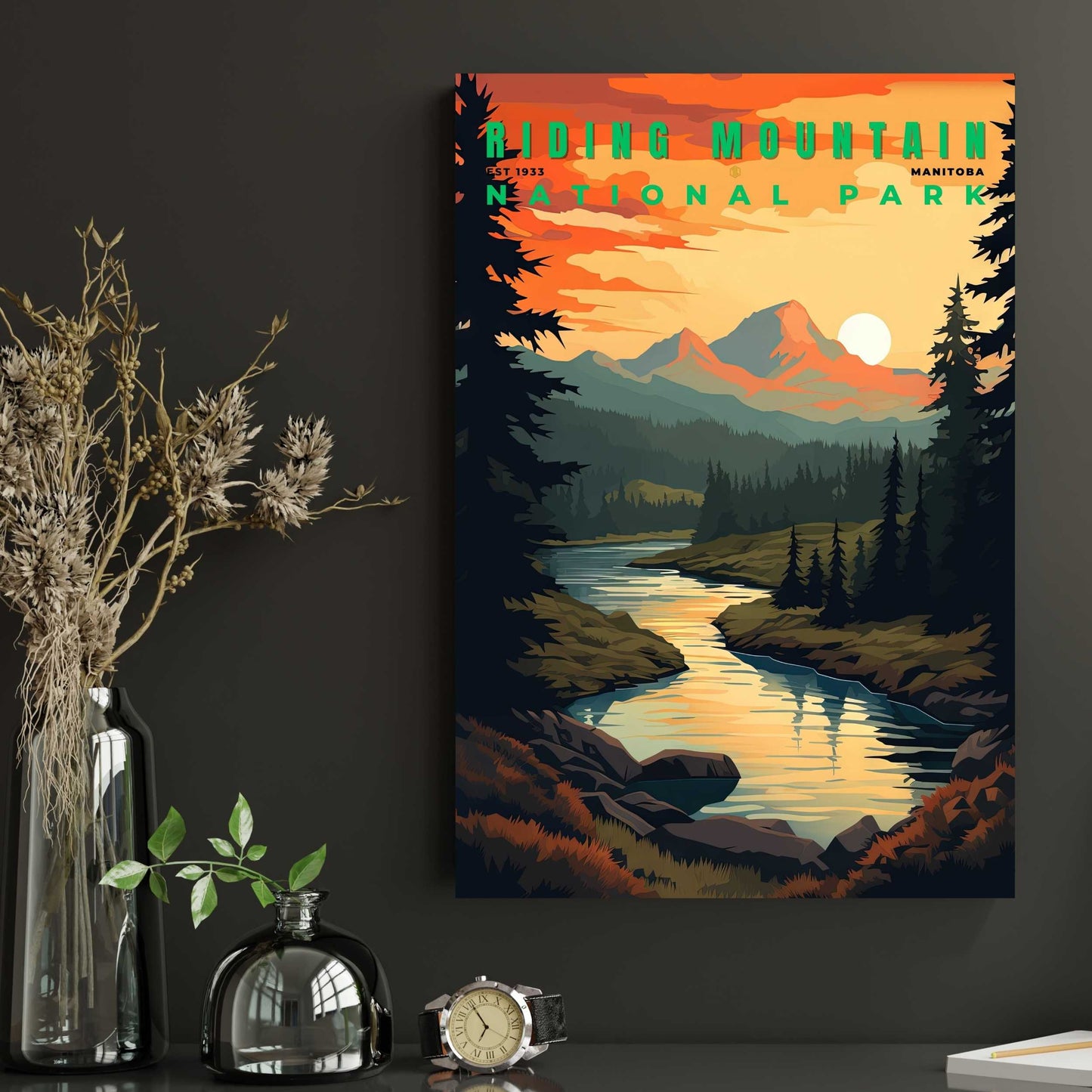 Riding Mountain National Park Poster | S01