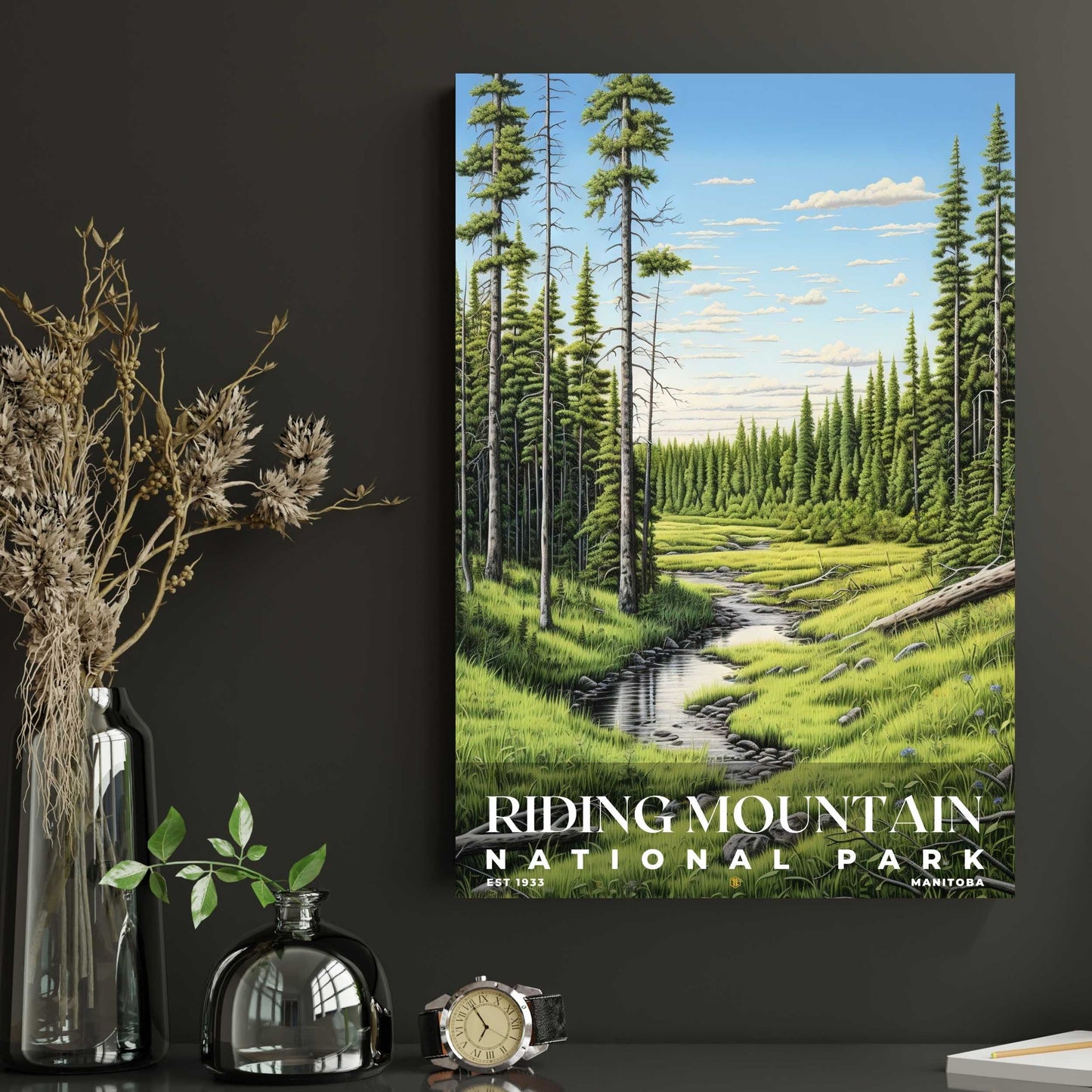 Riding Mountain National Park Poster | S02