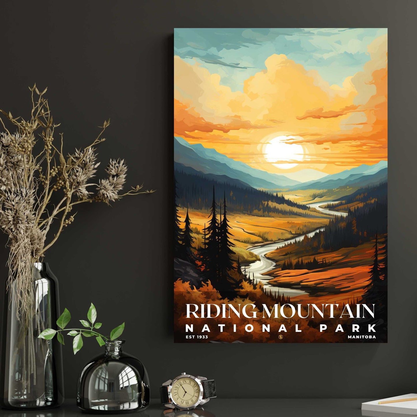 Riding Mountain National Park Poster | S06