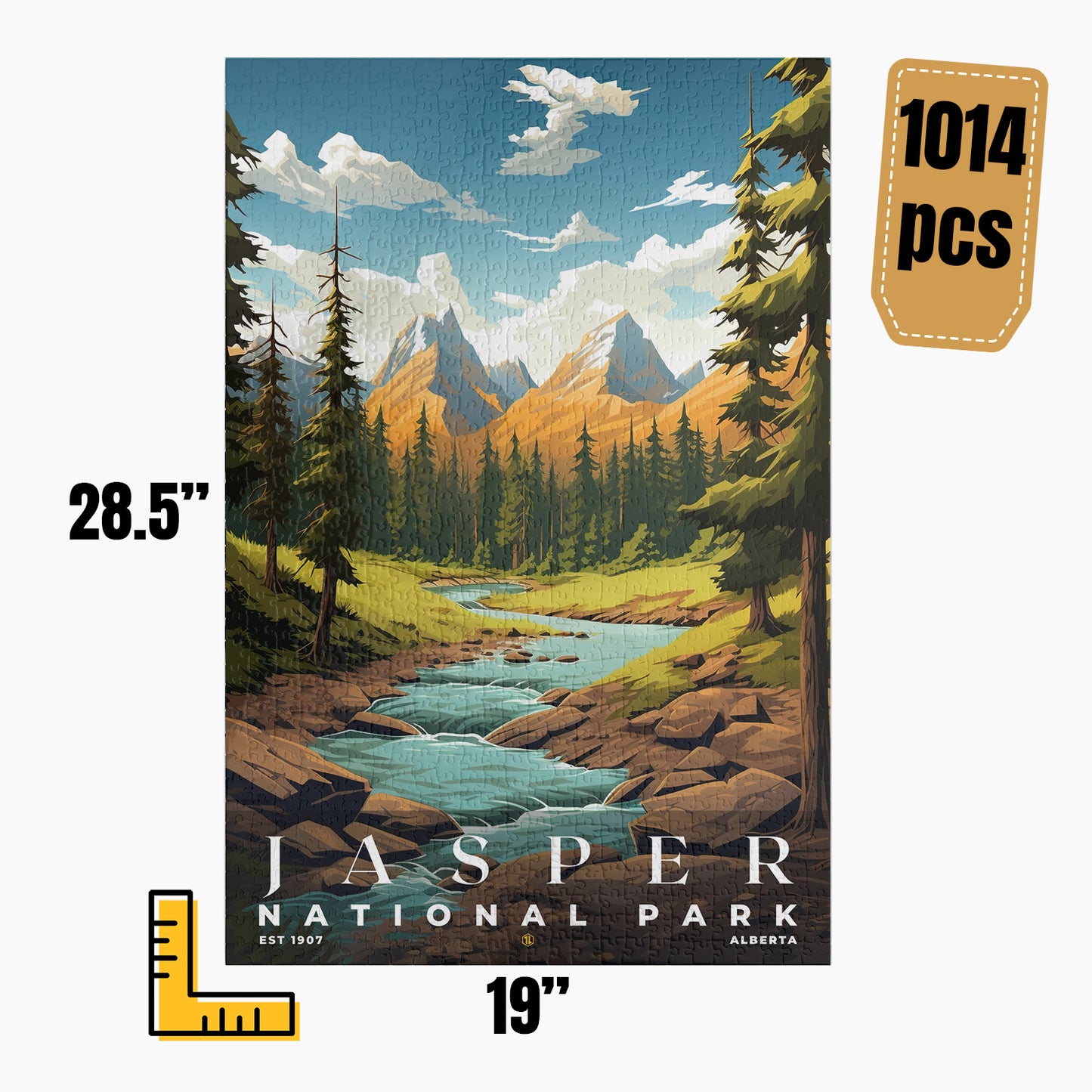 Jasper National Park Puzzle | S07