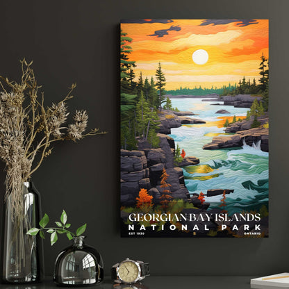 Georgian Bay Islands National Park Poster | S09
