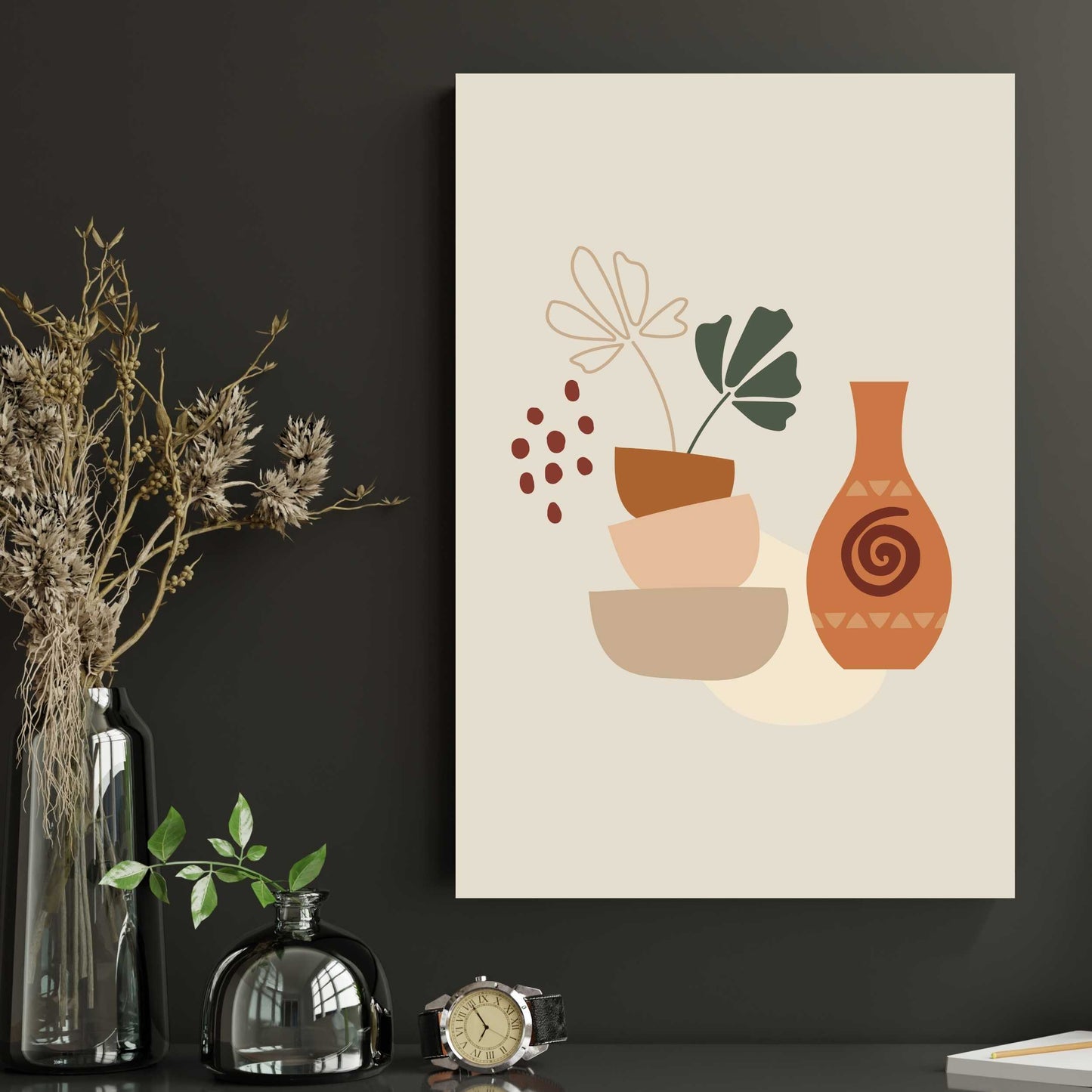 Boho Abstract Poster #10 | S01