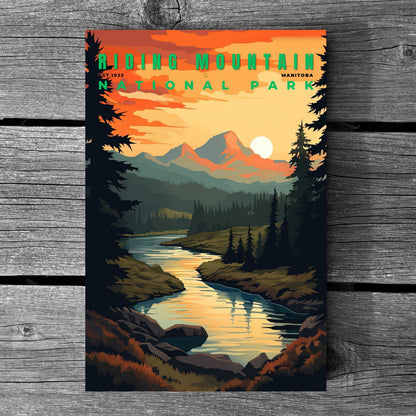 Riding Mountain National Park Poster | S01