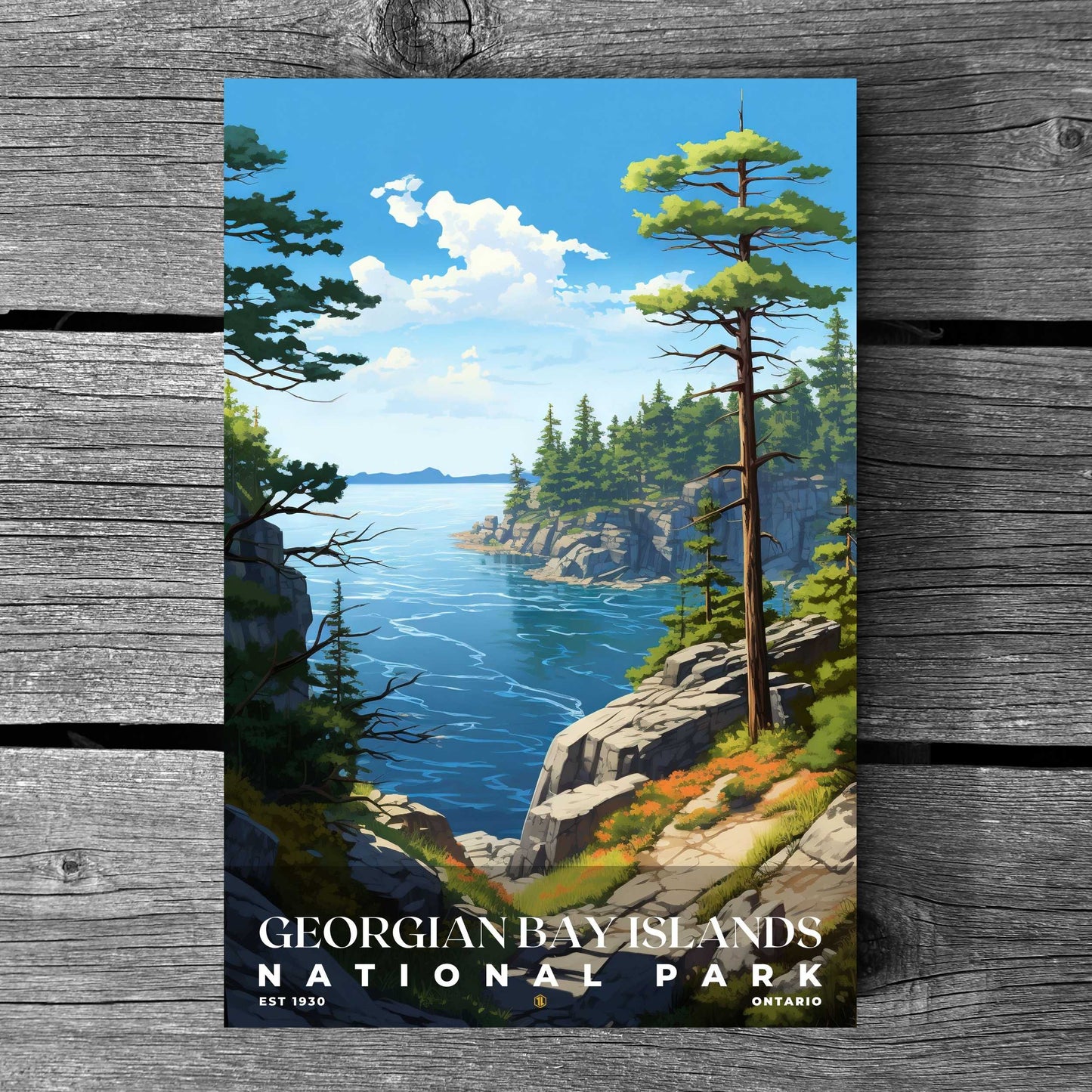 Georgian Bay Islands National Park Poster | S07