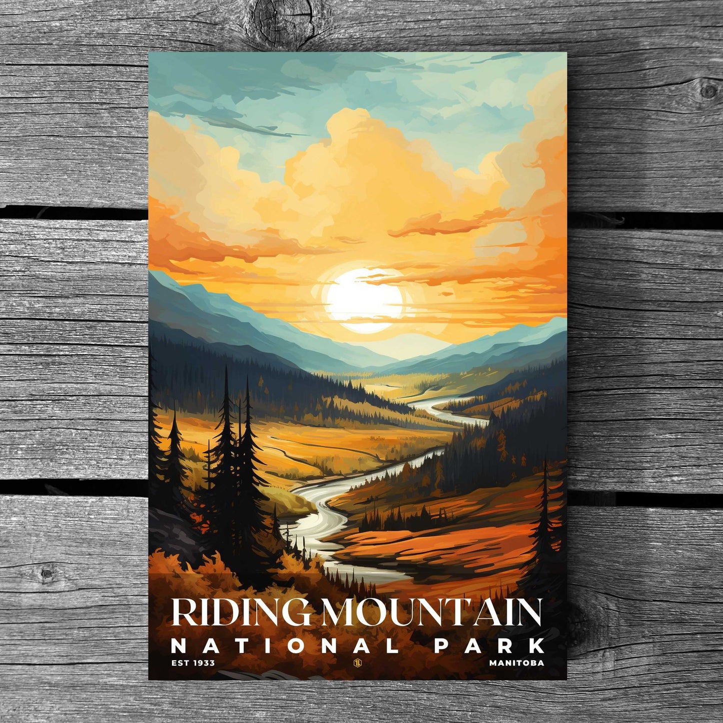 Riding Mountain National Park Poster | S06