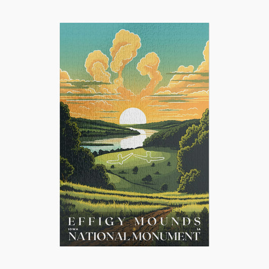 Effigy Mounds National Monument Puzzle | US Travel | S01