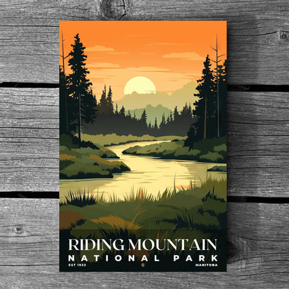 Riding Mountain National Park Poster | S05