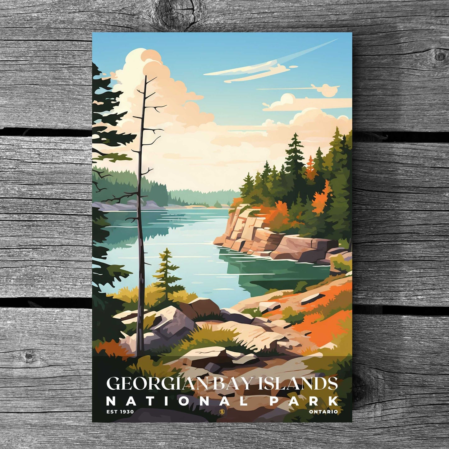 Georgian Bay Islands National Park Poster | S05