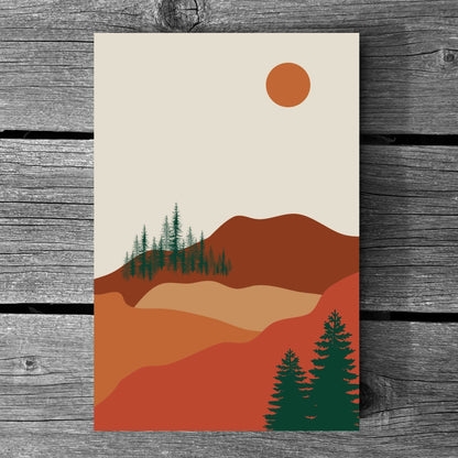 Boho Landscape Poster #33 | S01