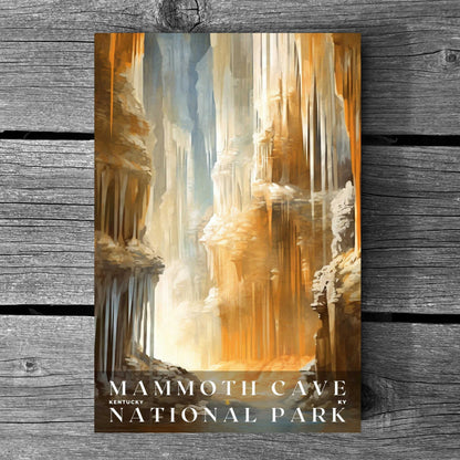 Mammoth Cave National Park Poster | US Travel | S01