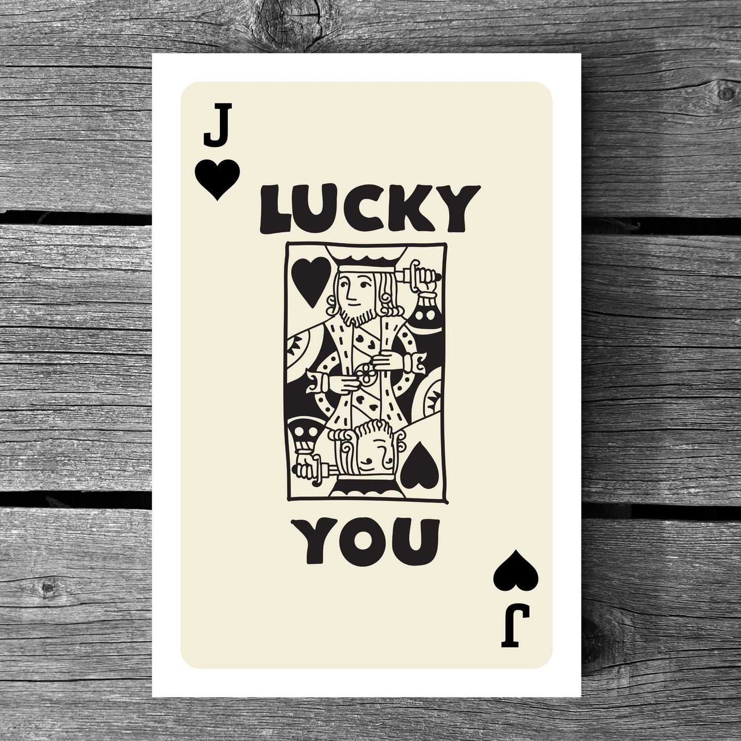 Lucky You Jack of Spades Poster