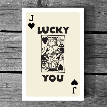 Lucky You Jack of Spades Poster