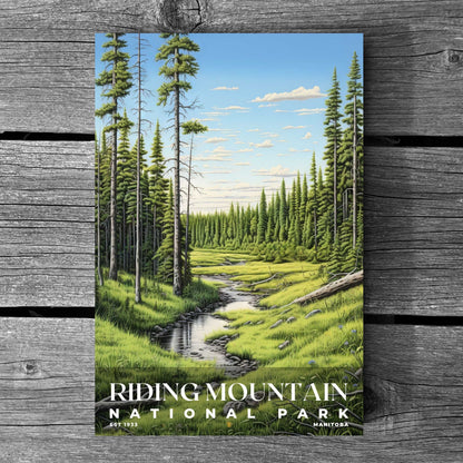 Riding Mountain National Park Poster | S02