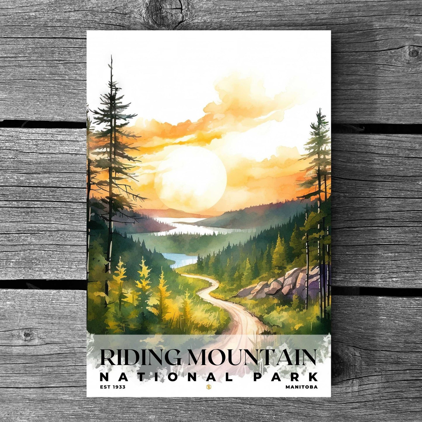 Riding Mountain National Park Poster | S04